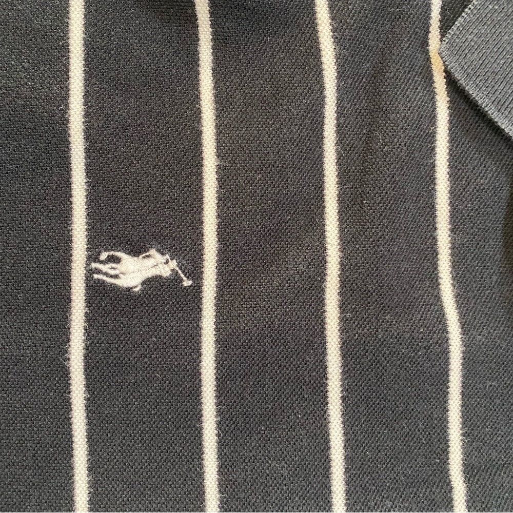 Striped Cotton Polo - Picture 4 of 5